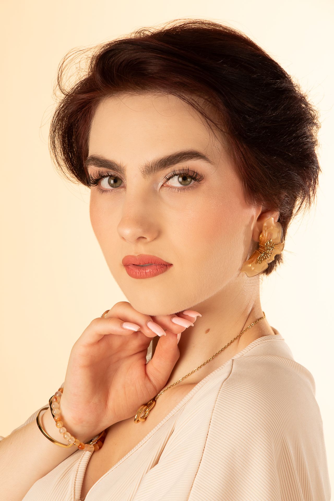 Portrait femme avant retouche